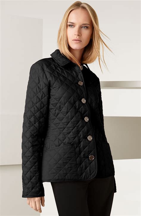 burberry female red jacket|burberry quilted jacket nordstrom.